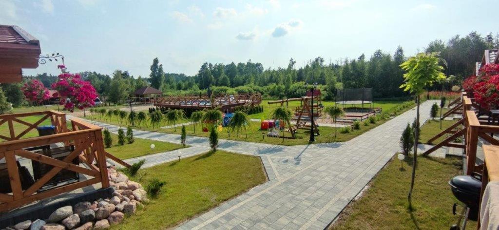Zielona Dolina - Kompleks Dla Rodzin Z Dziecmi Mikołajki エクステリア 写真